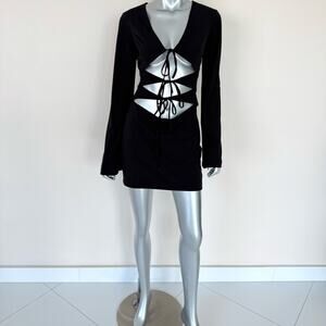 Zara women black dress size M